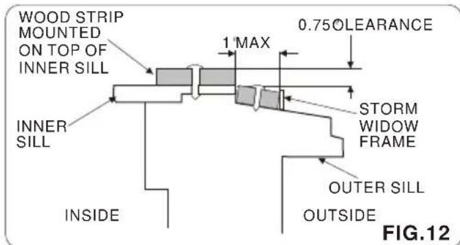 RCA RACE5002E - IF AIR CONDITIONER IS BLOCKED BY STORM WINDOW FRAME - 1