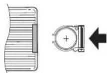 SYLVANIA SDVD7030 - Insert the battery - 2