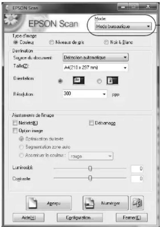EPSON WorkForce WF7520 - Numérisation à l'aide du logiciel Epson Scan - 1