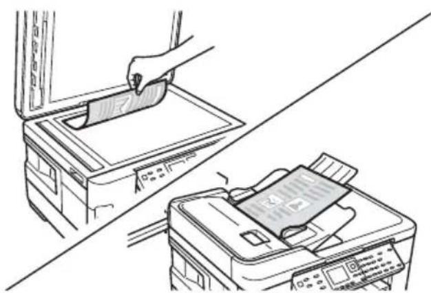 EPSON WorkForce WF7520 - Copying a Document - 1