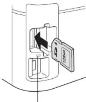 EPSON WorkForce WF7520 - Inserting the Card - 1