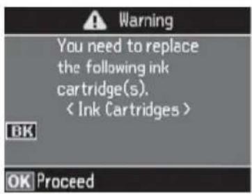 EPSON WorkForce WF7520 - Replacing Ink Cartridges - 1