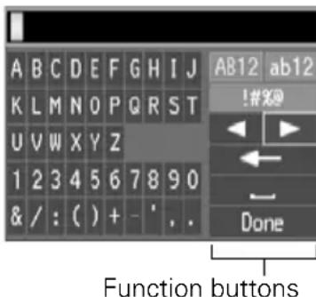 EPSON WorkForce WF7520 - Using the Keypad to Enter Numbers and Characters - 1