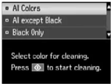 EPSON WorkForce WF7520 - Cleaning the Print Head - 1
