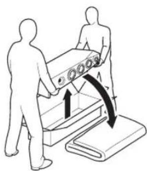 YAMAHA Soavo NSF901 - PRECAUTIONS A PRENDRE LORS DU POSITIONNEMENT - 2