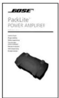 BOSE PackLite A1 - Abbildung 1 - 5