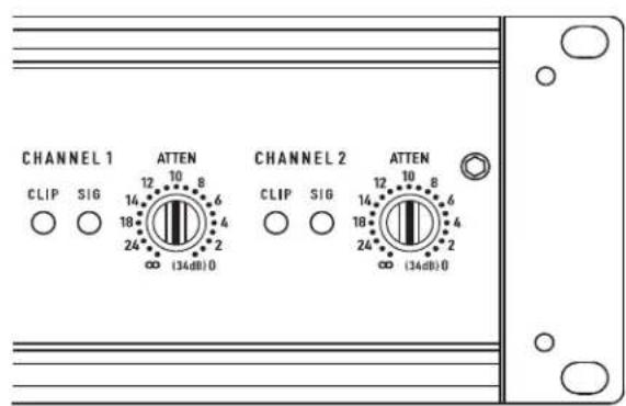 QSC CMX 300Va - LED-Anzeigen - 3
