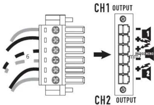 QSC CMX 300Va - Klemmleistenanschluss - 4
