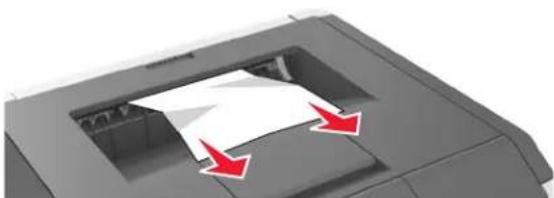 LEXMARK MS315 - Bourrage papier dans le réceptacle standard - 1