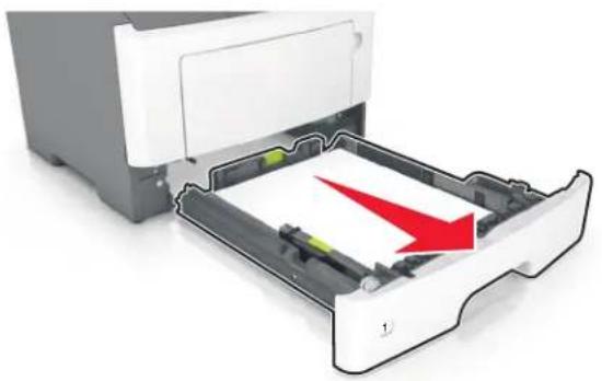 LEXMARK MS315 - Bourrage papier dans les tiroirs - 1