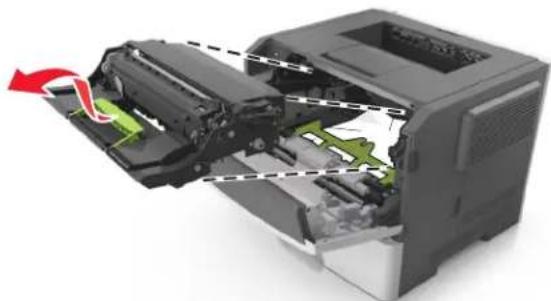LEXMARK MS315 - Bourrage papier derrière la porte avant - 3