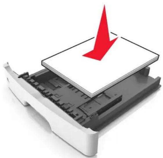 LEXMARK MS315 - Chargez le papier correctement - 2