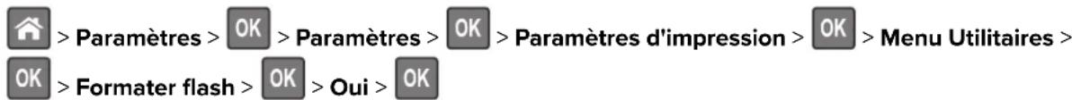 LEXMARK MS315 - [37] Mémoire insuffisante pour défragmenter la mémoire flash - 1