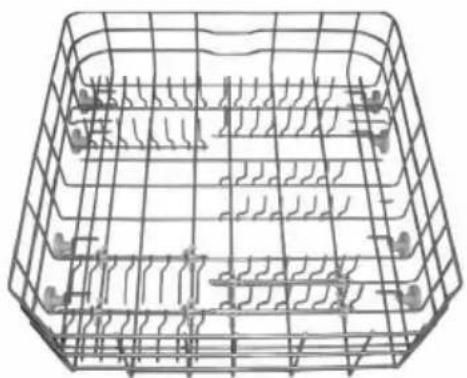 HAIER DWL2825DDBB - REJILLA PLEGABLE y/o DIENTES AJUSTABLES (algunos modelos) - 1