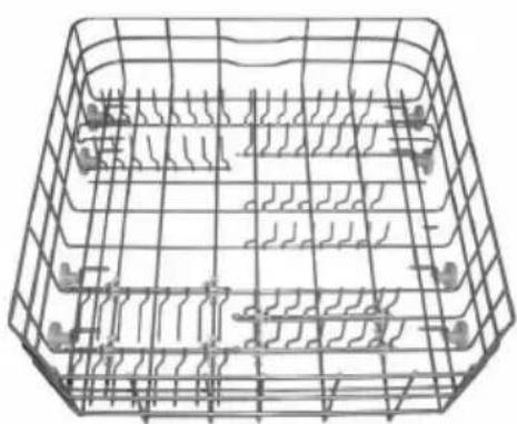 HAIER DWL2825DDBB - DES PANIER RABBATABLES ET/OU DES POINTES AJUSTABLES (CERTAINS MODELS) - 1