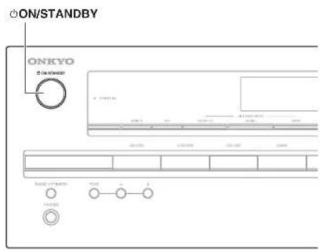 ONKYO HTR2295 - Mise sous/hors tension de I'Ampli-tuner AV - 1