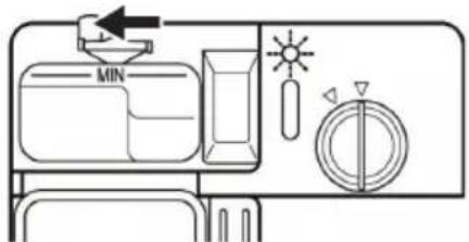 HAIER DWL2825DDWW - Filling the dispenser - 1