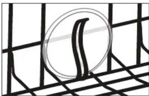 HAIER DWL2825DDWW - SmALL ITEm CLIP - 1
