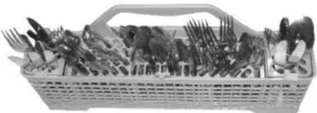 HAIER DWL2825DDWW - DES PANIER RABBATABLES ET/OU DES POINTES AJUSTABLES (CERTAINS MODELS) - 2