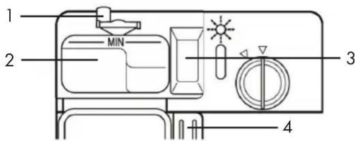 HAIER DWL2825DDWW - Compartimiento para el detergente - 1