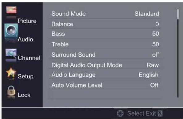 HAIER 32D3005 - AUDIO - 1