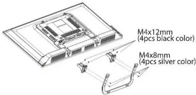 HAIER 32D3005 - FIXATION DU SOCLE - 1