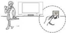 HAIER 32D3005 - PRECAUTIONS AND REMINDERS - 11