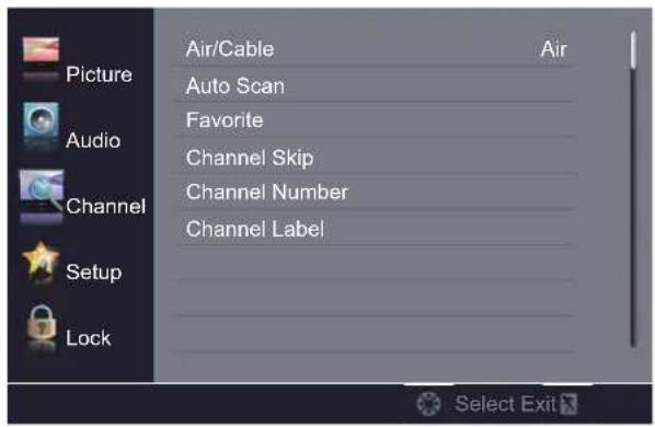 HAIER 32D3005 - CHANNEL - 1