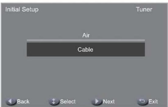 HAIER 32D3005 - INITIAL SETUP - 4