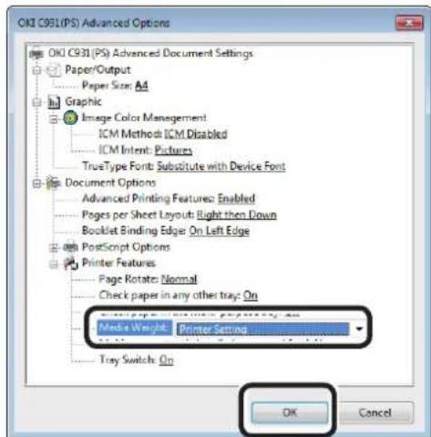 OKI C911DN - Xphon npoypauma oohynonc ektunowt Windows PS - 4