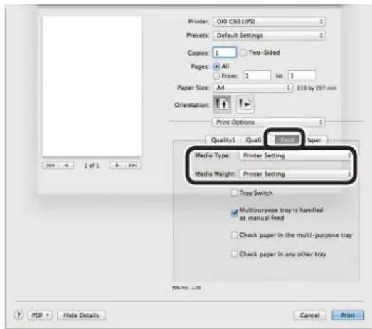 OKI C911DN - Xpθση με npoypaμα oδhynɔnc EKTUNωτή Mac OS X - 3
