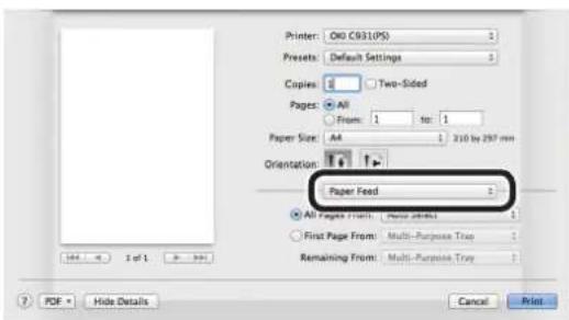 OKI C911DN - Xpñση με npoypàμα oðhynɔng ektunωτή Mac OS X - 2