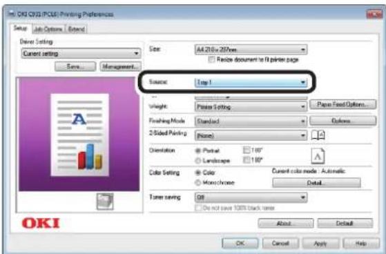 OKI C911DN - Xpθση με npoyραμata oδhynος εκτιωτή Windows PCL - 1