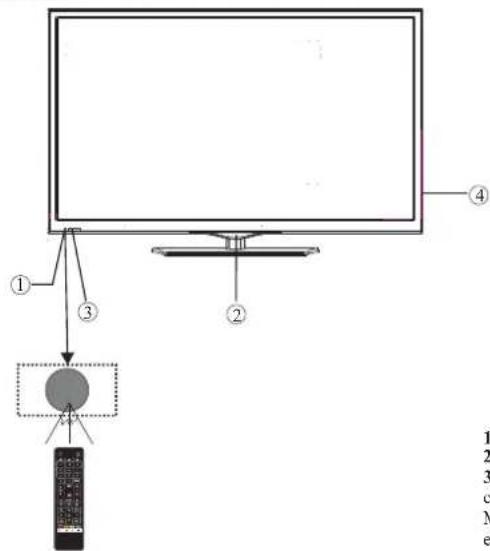 HAIER LE39F32800 - Instrucciones de ensamblaje de la base - 3