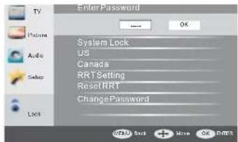 HAIER LE39F32800 - LOCK MENU - 1