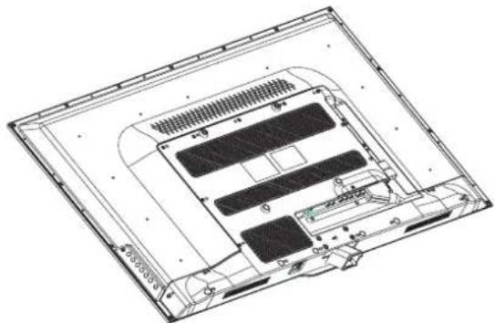 HAIER LE39F32800 - Base Stand Assembly Instruction - 1