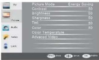 HAIER LE39F32800 - PICTURE MENU - 1