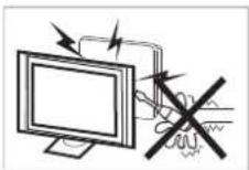 HAIER LE39F32800 - WARNING: - 4