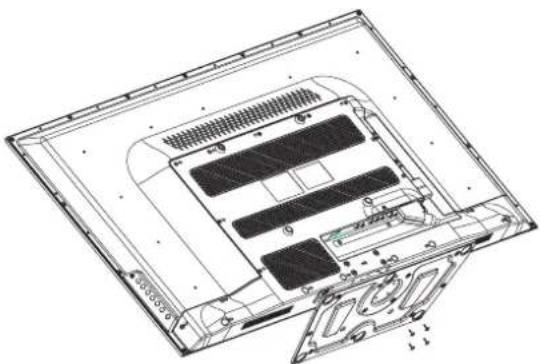 HAIER LE39F32800 - Instrucciones de ensamblaje de la base - 2