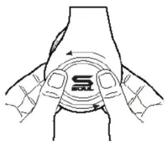 Soul SL300 - Installer les piles et selectionner la sortie Hi/Lo (Elevé/faible) - 1