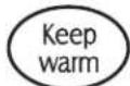 MAYTAG MES5875BCB - Notas sobre 'Keep Warm': - 1