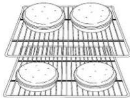 MAYTAG MES5875BCW - Horneado de Pasteles de Capas en Dos Parrillas - 1