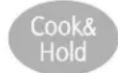 MAYTAG MES5875BCW - Para programar 'Cook & Hold': - 1