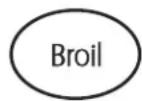 MAYTAG MES5875BCW - Oprima la tecla 'Broil'. - 1