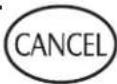 MAYTAG MES5875BCW - To cancel a Favorite cycle in progress: - 1