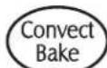 MAYTAG MES5875BCW - Programmation de la cuisson avec convection : - 1