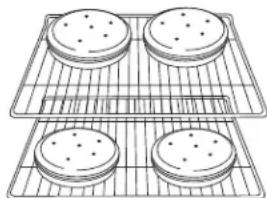 MAYTAG YMER8875WS - Cuisson au four des gâteaux à étages, sur 2 grilles - 1