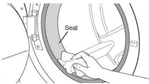 Inglis IVP3380 - CLEANING THE DOOR SEAL - 1