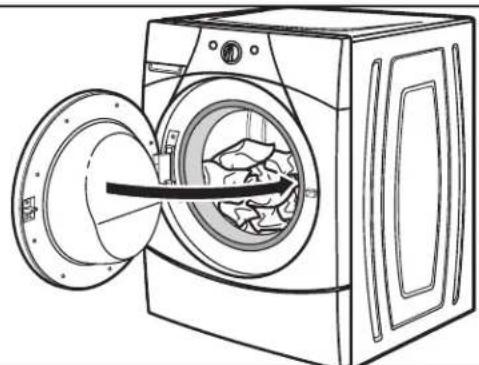 Inglis IVP3380 - Load laundry into washer - 1