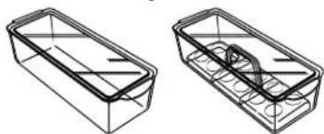 Inglis I4TXCWFXQ - Casier utilitaire ou oeufrier (sur certains modèles - Accessoire) - 1